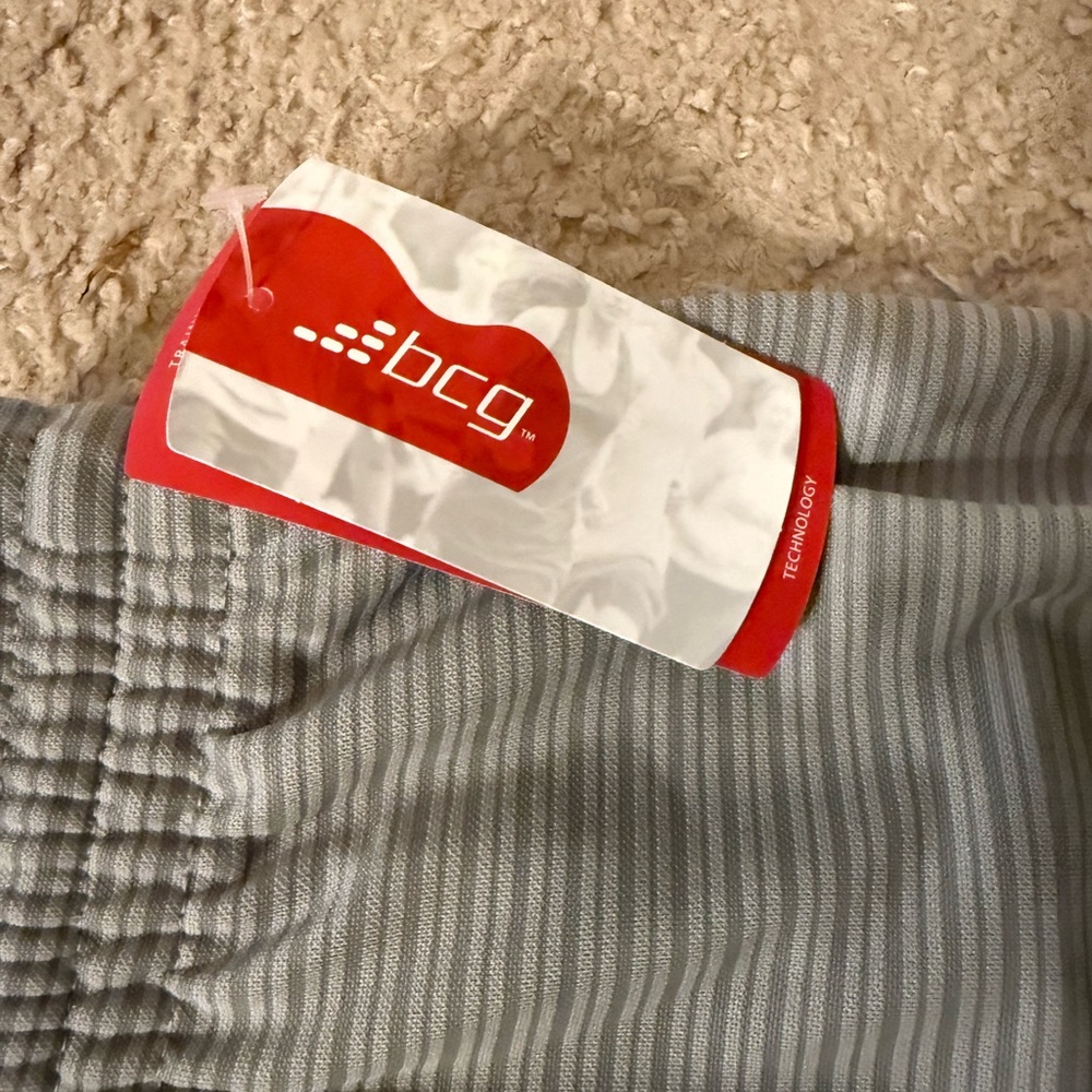 BCG Men's Athletic Shorts in Light Gray - Picture 3 of 3